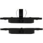 CENTRIC PARTS 300.16100 Centric Premium Semi-Metallic Brake Pads with Shims and Hardware