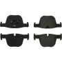 CENTRIC PARTS 300.16100 Centric Premium Semi-Metallic Brake Pads with Shims and Hardware