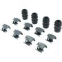 CENTRIC PARTS 300.16181 Centric Premium Semi-Metallic Brake Pads with Shims and Hardware