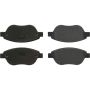 CENTRIC PARTS 300.16181 Centric Premium Semi-Metallic Brake Pads with Shims and Hardware