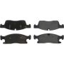 CENTRIC PARTS 300.16290 Centric Premium Semi-Metallic Brake Pads with Shims and Hardware