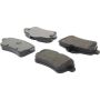 CENTRIC PARTS 300.16302 Centric Premium Semi-Metallic Brake Pads with Shims