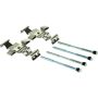 CENTRIC PARTS 300.16340 Centric Premium Semi-Metallic Brake Pads with Shims and Hardware