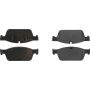CENTRIC PARTS 300.16360 Centric Premium Semi-Metallic Brake Pads with Shims
