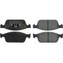 CENTRIC PARTS 300.16450 Centric Premium Semi-Metallic Brake Pads with Shims and Hardware