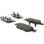 CENTRIC PARTS 300.16520 Centric Premium Semi-Metallic Brake Pads with Shims