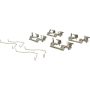 CENTRIC PARTS 300.16540 Centric Premium Semi-Metallic Brake Pads with Shims and Hardware