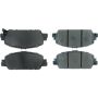 CENTRIC PARTS 300.16540 Centric Premium Semi-Metallic Brake Pads with Shims and Hardware