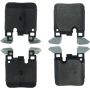 CENTRIC PARTS 300.16560 Centric Premium Semi-Metallic Brake Pads with Shims and Hardware