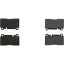 CENTRIC PARTS 300.16630 Centric Premium Semi-Metallic Brake Pads with Shims and Hardware