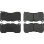 CENTRIC PARTS 300.16660 Centric Premium Semi-Metallic Brake Pads with Shims