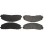 CENTRIC PARTS 300.16800 Centric Premium Semi-Metallic Brake Pads with Shims and Hardware