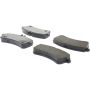 CENTRIC PARTS 300.16810 Centric Premium Semi-Metallic Brake Pads with Shims and Hardware