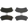 CENTRIC PARTS 300.16810 Centric Premium Semi-Metallic Brake Pads with Shims and Hardware