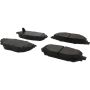 CENTRIC PARTS 300.16820 Centric Premium Semi-Metallic Brake Pads with Shims and Hardware