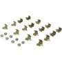 CENTRIC PARTS 300.16820 Centric Premium Semi-Metallic Brake Pads with Shims and Hardware