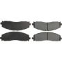 CENTRIC PARTS 300.16910 Centric Premium Semi-Metallic Brake Pads with Shims and Hardware