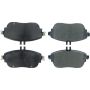 CENTRIC PARTS 300.16940 Centric Premium Semi-Metallic Brake Pads with Shims and Hardware