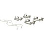 CENTRIC PARTS 300.16970 Centric Premium Semi-Metallic Brake Pads with Shims and Hardware