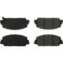 CENTRIC PARTS 300.16970 Centric Premium Semi-Metallic Brake Pads with Shims and Hardware