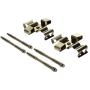 CENTRIC PARTS 300.17180 Centric Premium Semi-Metallic Brake Pads with Shims and Hardware
