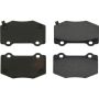 CENTRIC PARTS 300.17180 Centric Premium Semi-Metallic Brake Pads with Shims and Hardware