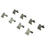 CENTRIC PARTS 300.17190 Centric Premium Semi-Metallic Brake Pads with Shims and Hardware