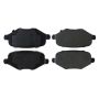 CENTRIC PARTS 300.17190 Centric Premium Semi-Metallic Brake Pads with Shims and Hardware