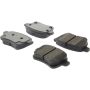 CENTRIC PARTS 300.17220 Centric Premium Semi-Metallic Brake Pads with Shims and Hardware