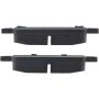 CENTRIC PARTS 300.17220 Centric Premium Semi-Metallic Brake Pads with Shims and Hardware