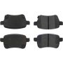 CENTRIC PARTS 300.17220 Centric Premium Semi-Metallic Brake Pads with Shims and Hardware