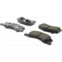 CENTRIC PARTS 300.17310 Centric Premium Semi-Metallic Brake Pads with Shims and Hardware