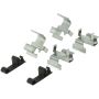 CENTRIC PARTS 300.17310 Centric Premium Semi-Metallic Brake Pads with Shims and Hardware