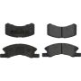 CENTRIC PARTS 300.17310 Centric Premium Semi-Metallic Brake Pads with Shims and Hardware