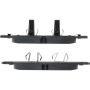 CENTRIC PARTS 300.17500 Centric Premium Semi-Metallic Brake Pads with Shims