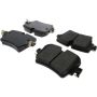 CENTRIC PARTS 300.17530 Centric Premium Semi-Metallic Brake Pads with Shims