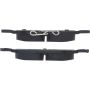 CENTRIC PARTS 300.17610 Centric Premium Semi-Metallic Brake Pads with Shims and Hardware