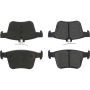 CENTRIC PARTS 300.17610 Centric Premium Semi-Metallic Brake Pads with Shims and Hardware