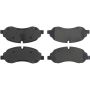 CENTRIC PARTS 300.17740 Centric Premium Semi-Metallic Brake Pads with Shims and Hardware