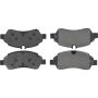 CENTRIC PARTS 300.17750 Centric Premium Semi-Metallic Brake Pads with Shims and Hardware