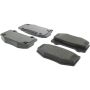 CENTRIC PARTS 300.18540 Centric Premium Semi-Metallic Brake Pads with Shims and Hardware