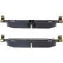CENTRIC PARTS 300.18980 Centric Premium Semi-Metallic Brake Pads with Shims