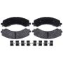 CENTRIC PARTS 300.24050 Centric Premium Semi-Metallic Brake Pads with Shims