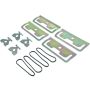 CENTRIC PARTS 301.01230 Centric Premium Ceramic Brake Pads with Shims and Hardware