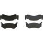 CENTRIC PARTS 301.01230 Centric Premium Ceramic Brake Pads with Shims and Hardware