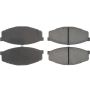 CENTRIC PARTS 301.02070 Centric Premium Ceramic Brake Pads with Shims and Hardware