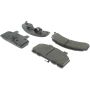 CENTRIC PARTS 301.02150 Centric Premium Ceramic Brake Pads with Shims and Hardware