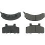 CENTRIC PARTS 301.02150 Centric Premium Ceramic Brake Pads with Shims and Hardware