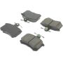 CENTRIC PARTS 301.02280 Centric Premium Ceramic Brake Pads with Shims and Hardware