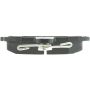 CENTRIC PARTS 301.02280 Centric Premium Ceramic Brake Pads with Shims and Hardware